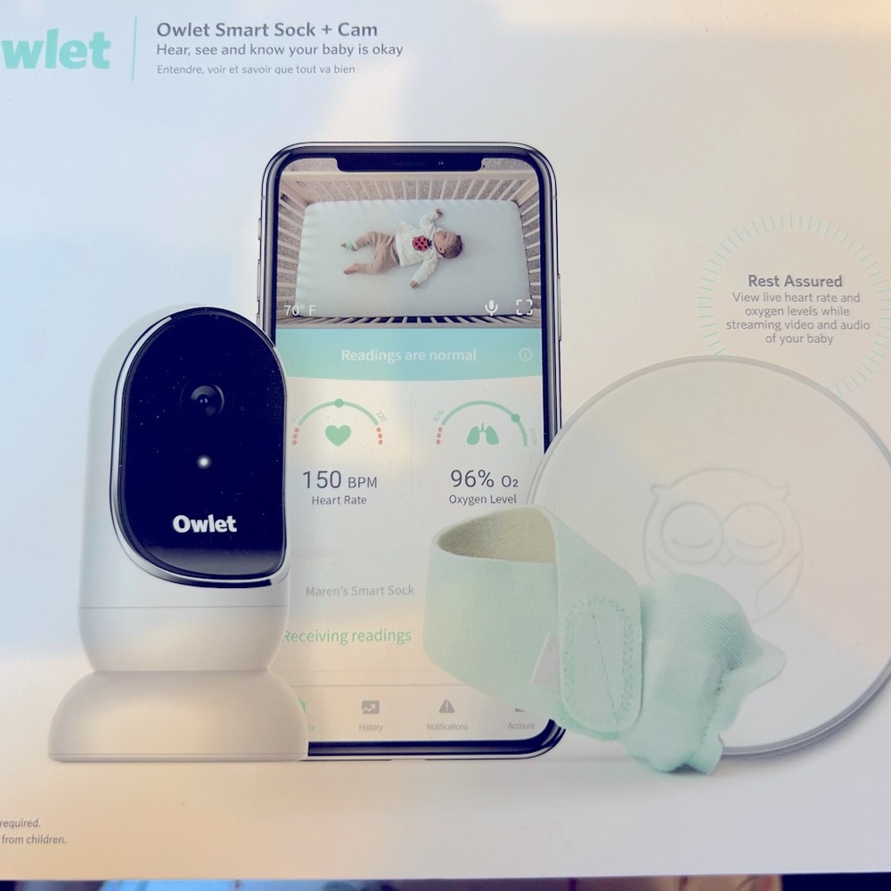 Owlet smart sock and camera